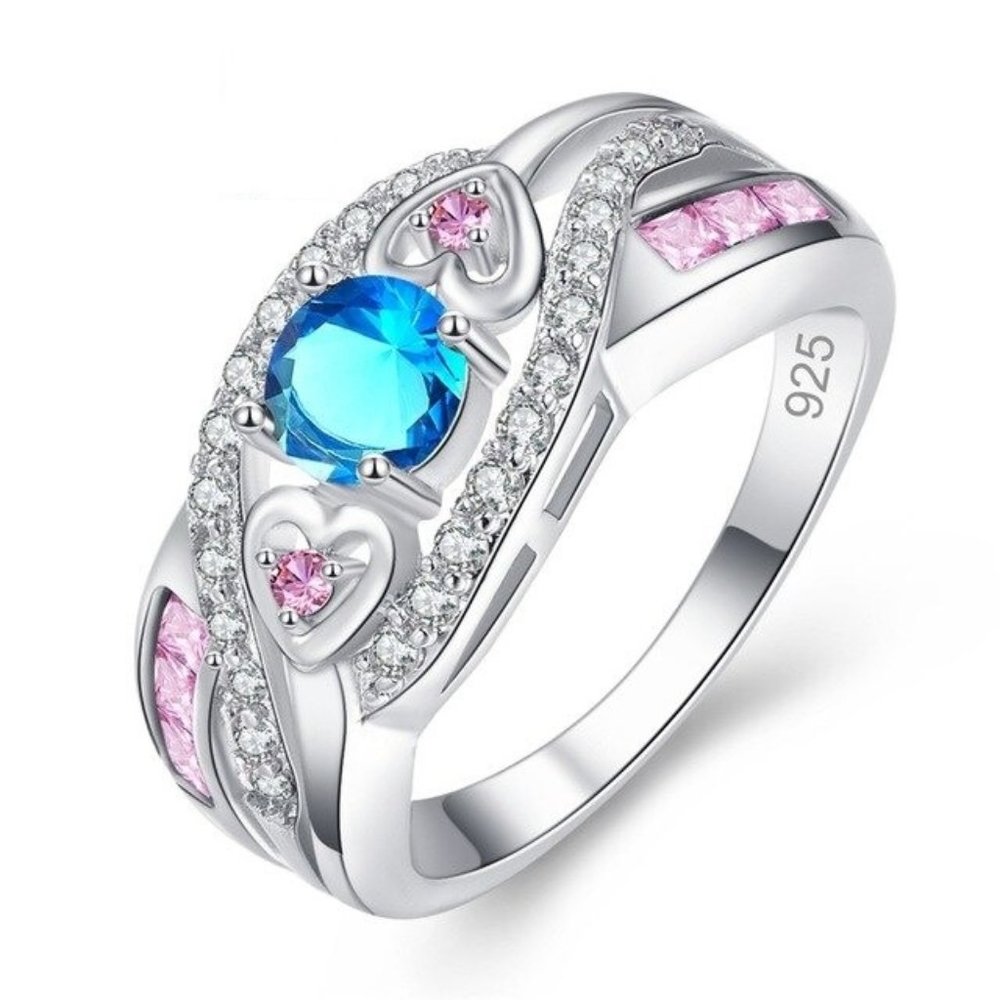 925 Sterling Silver Rings for Women, F418